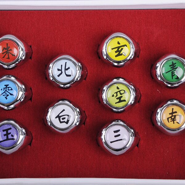The Akatsuki Rings - Full Set