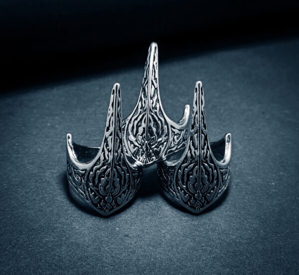 Intricate Pointy Ring - Edgy and Unique