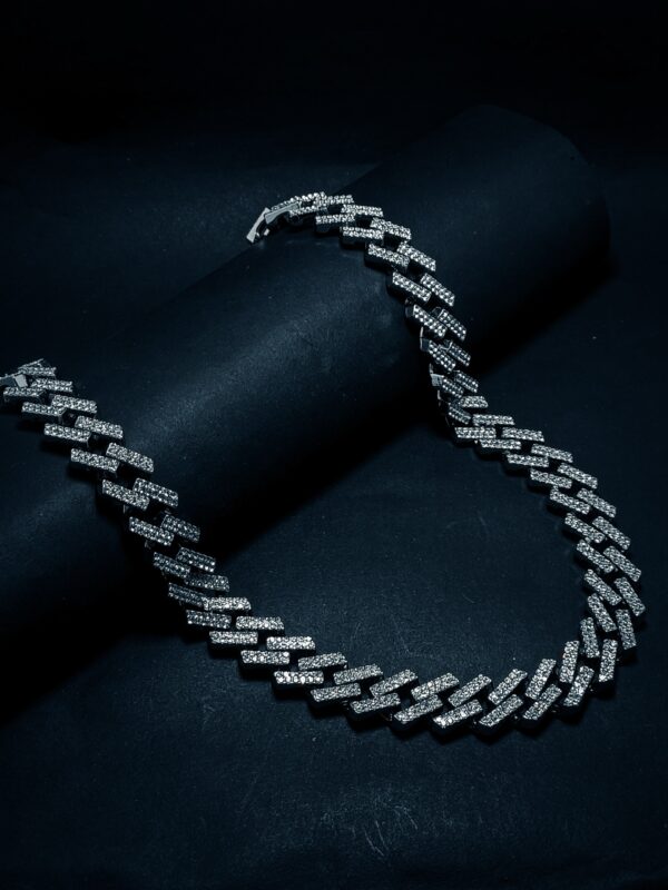 Iced-Out Cuban Link Chain