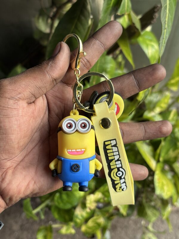 Minion Rubber Keychain