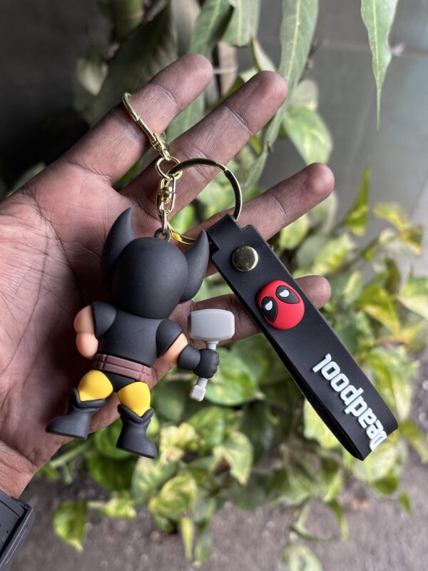 Wolverine Rubber Keychain