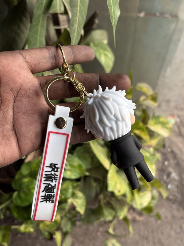 Gojo Satoru Rubber Keychain