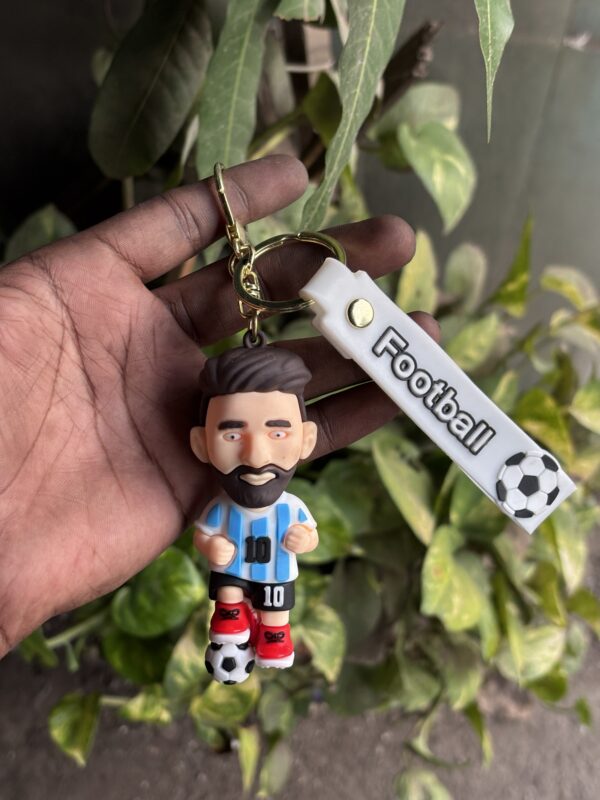 Messi Rubber Keychain