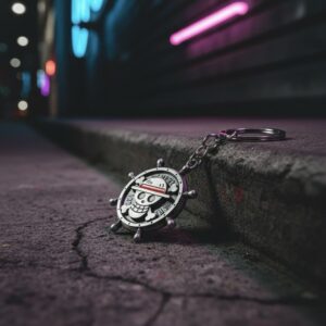 Onepiece Spinning Keychain