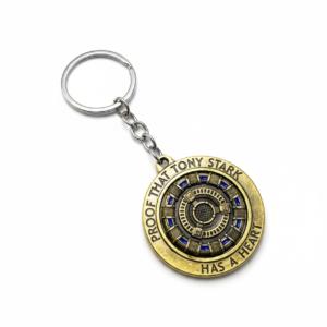  Iron Man Arc Reactor Spinning Keychain