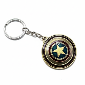 Captain America Rotating Keychain