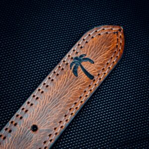 Vintage-Inspired Leather Belt