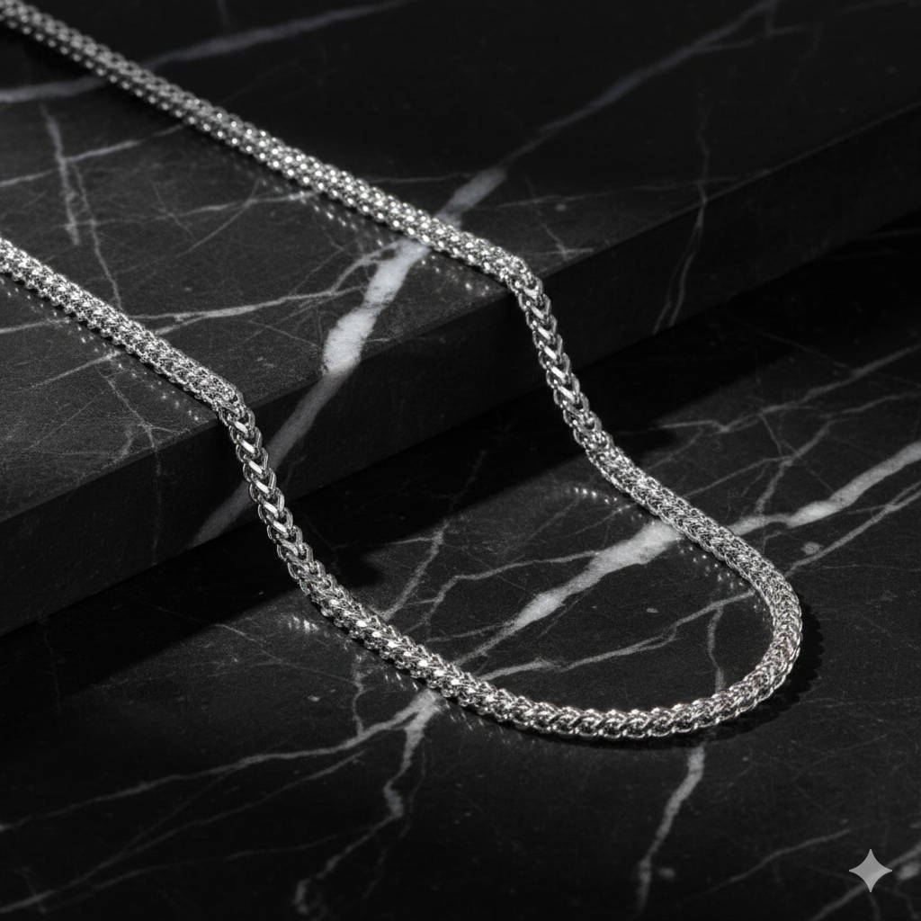The "Stunner" Curb Chain (Silver)