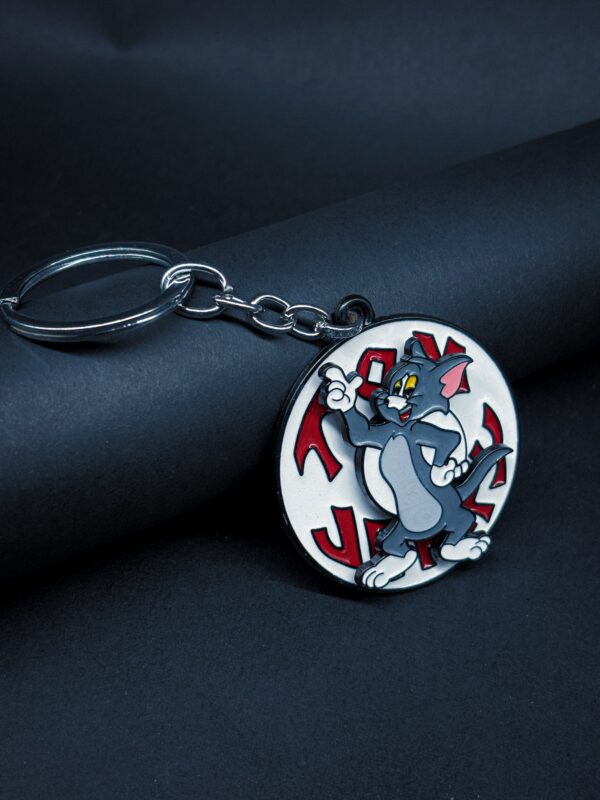 Tom and Jerry Spinning Keychain