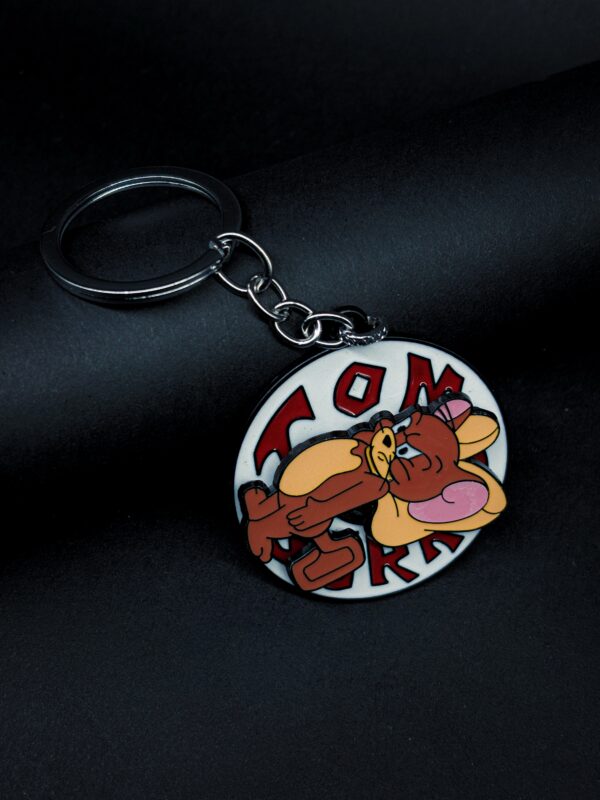 Tom and Jerry Spinning Keychain