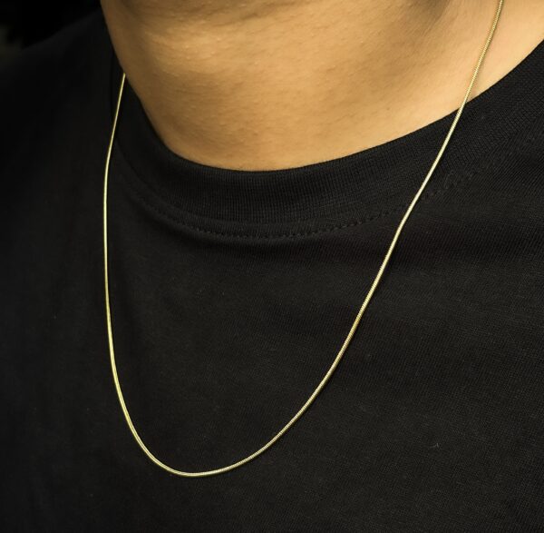 The "Serpentine" Chain (Golden)