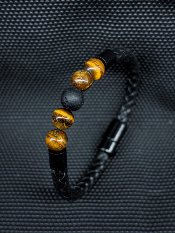 Magnetic Leather Bracelet