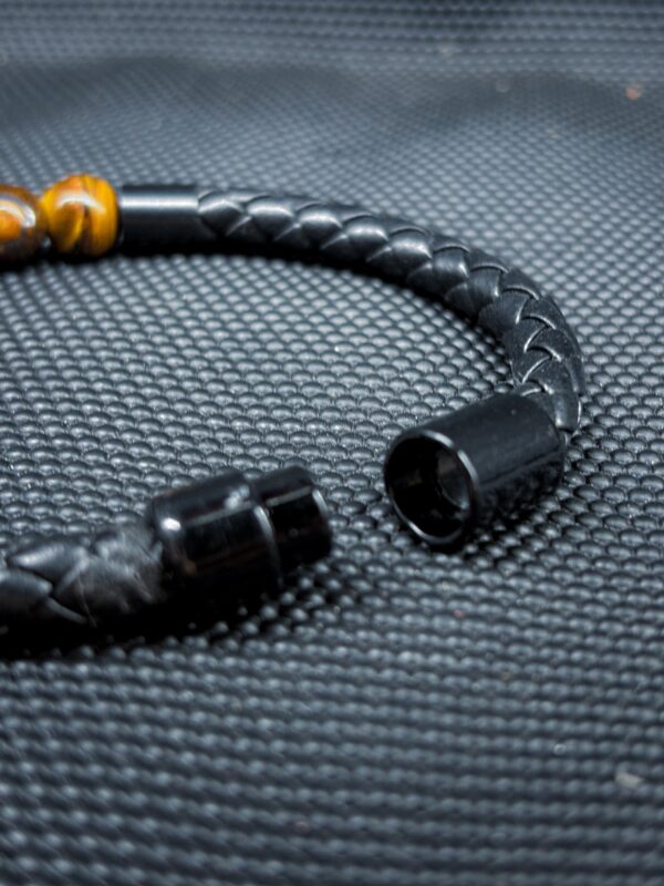 Magnetic Leather Bracelet