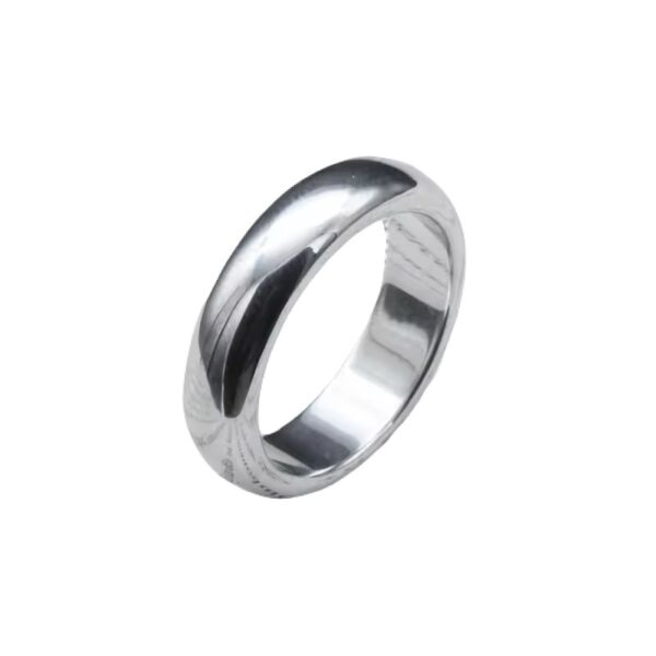 Plain Sleek Silver Ring (5mm)