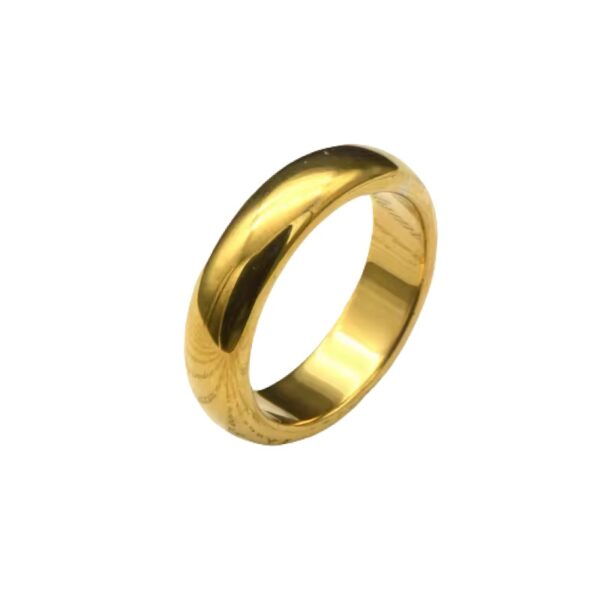 Plain Sleek Silver Ring (5mm)