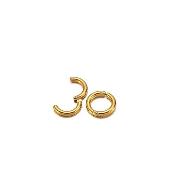 Fake Hoop Earrings (Pair)