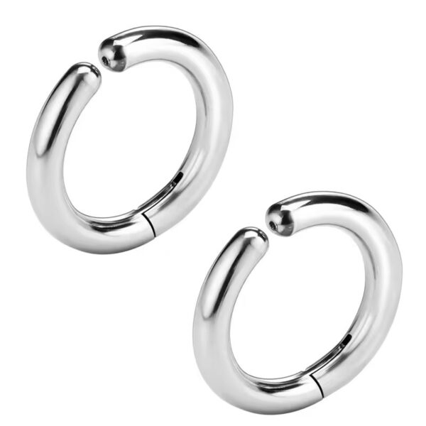 Fake Hoop Earrings (Pair)