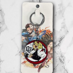 Rengoku Rotating Keychain