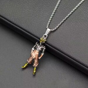 💥 Super Saiyan Style: Goku Pendant Necklace 💥
