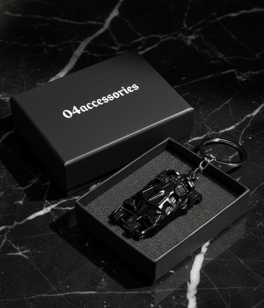 The Shadow Tumbler | Stealth Edition Batmobile Keychain