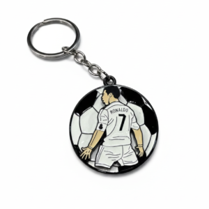 Ronaldo siuuu keychain