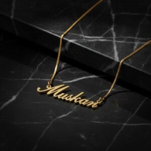 Simple Style Name Locket