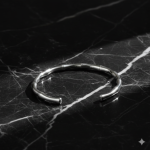 Bamboo Half Cuff Bracelet (Unisex)