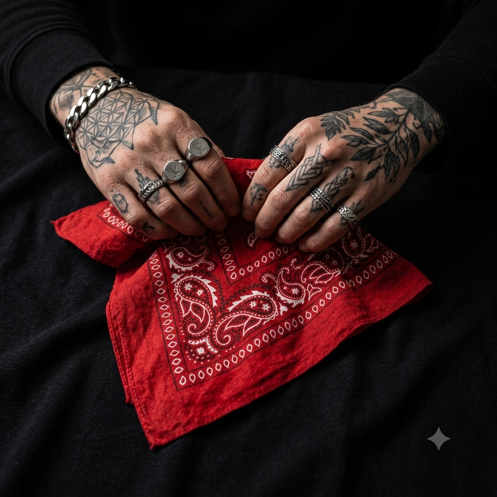 Urban Bandana Red