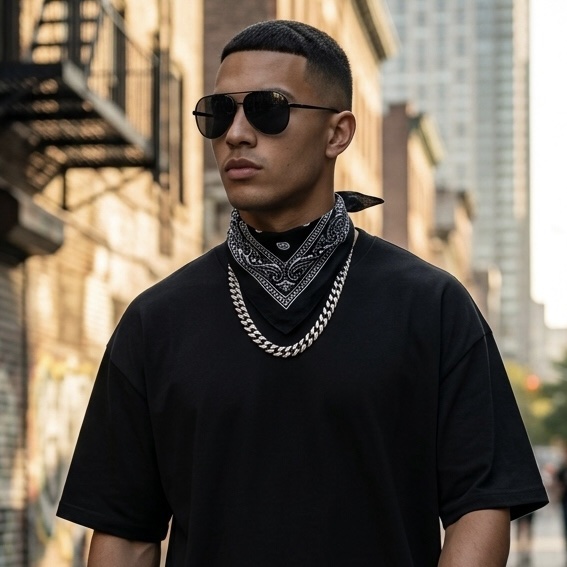 Urban Bandana Black