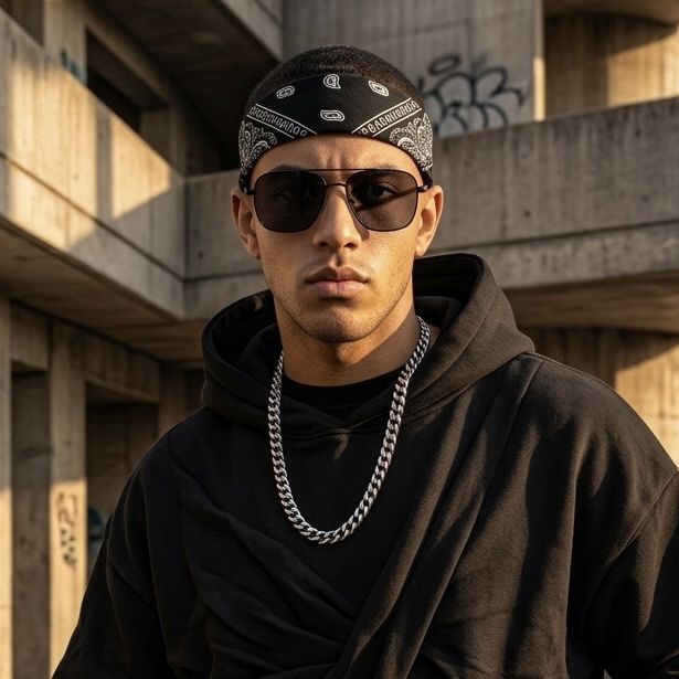 Urban Bandana Black