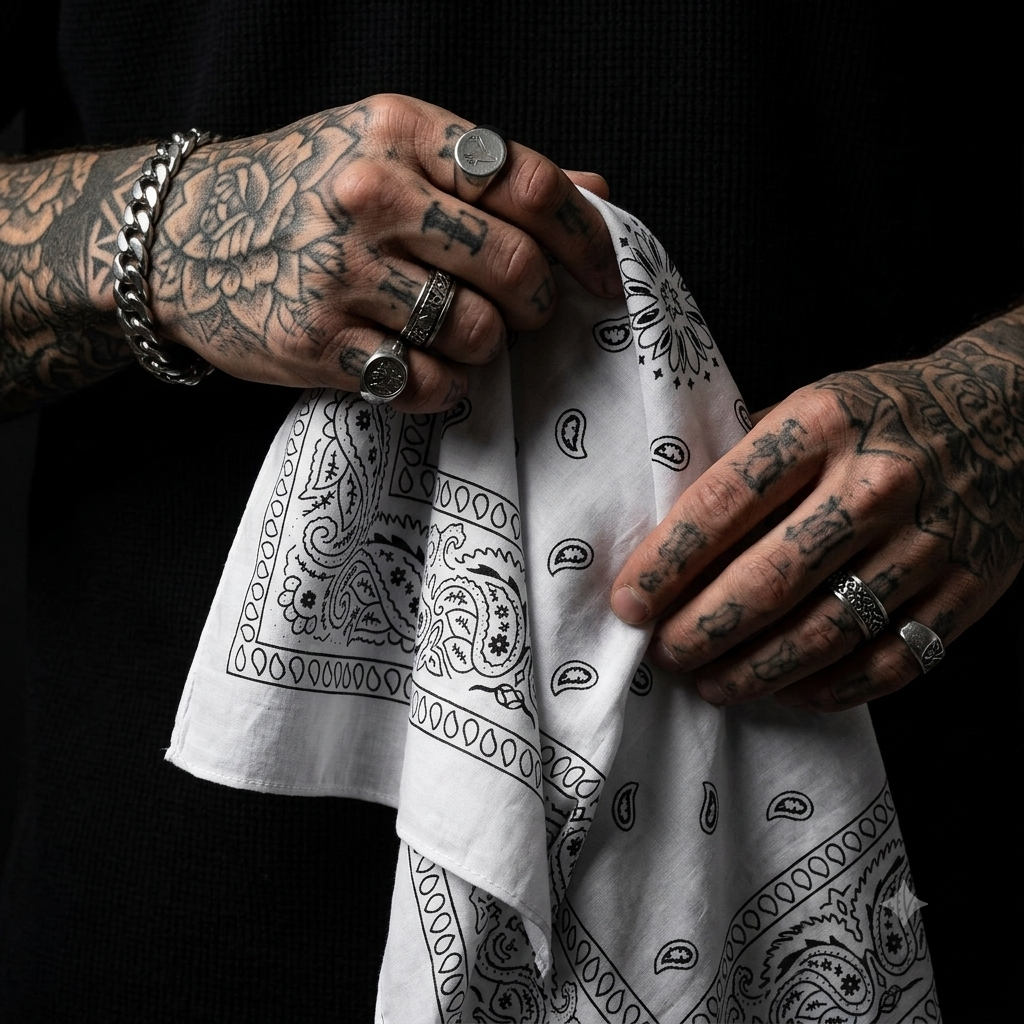 Urban Bandana White