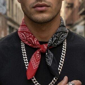 Urban Dual Bandana Red and Black