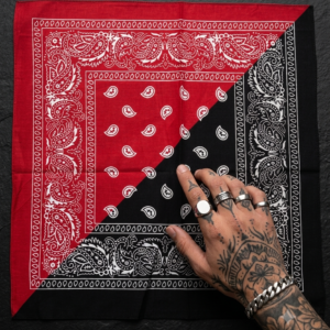 Urban Dual Bandana Red and Black