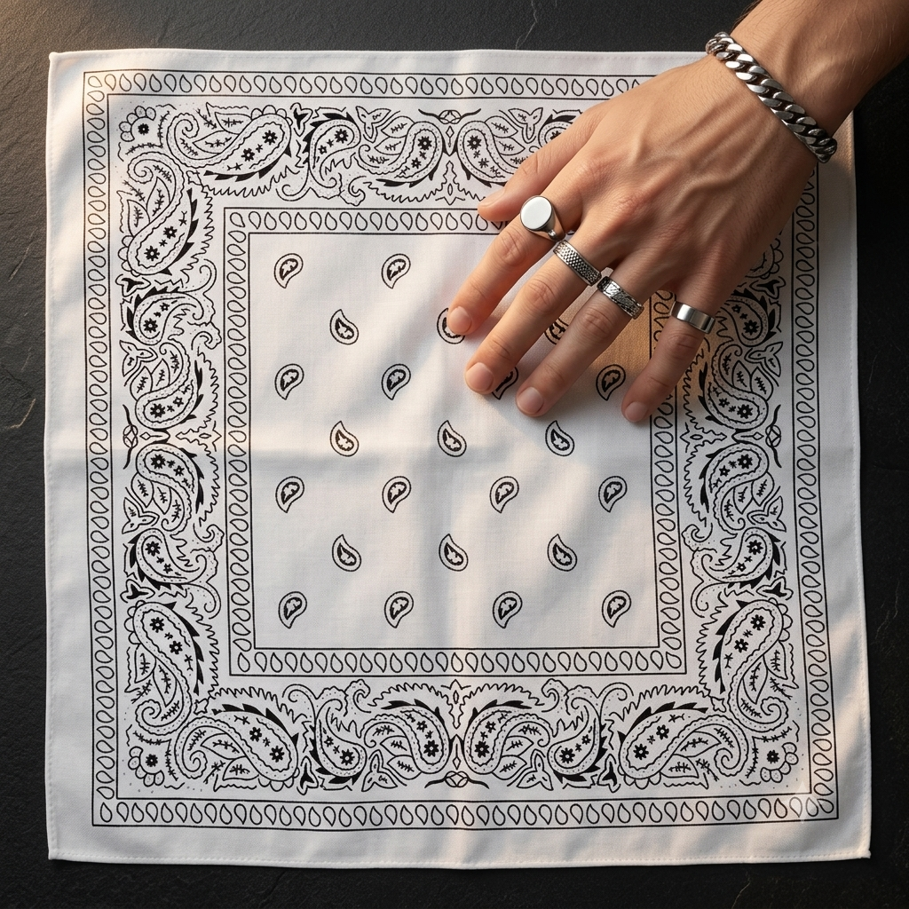 Urban Bandana White