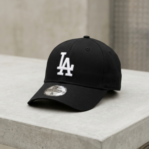 FITTED CAP LA (BLACK) (Size 56-57cm)