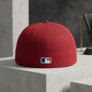 Fitted Cap LA (Red) (Size 56-57cm)