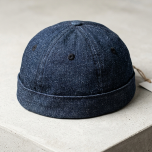 Indigo Denim Docker Cap