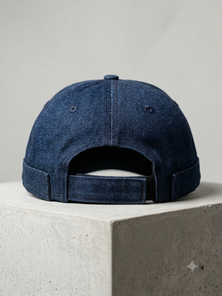 Indigo Denim Docker Cap