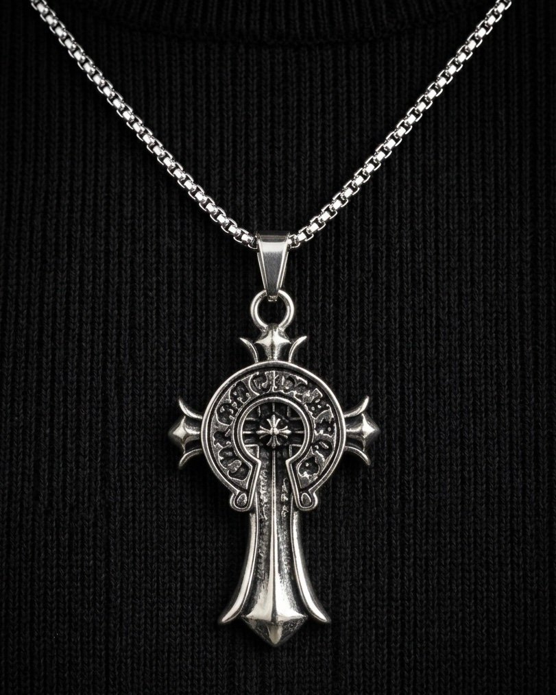 Valkyrie Eternal Cross Necklace