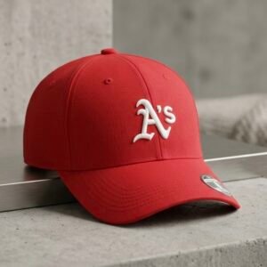 Fitted Cap A’s Red (56-57cm)