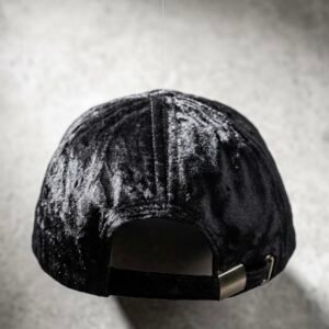Velvet CH Adjustable Black Cap
