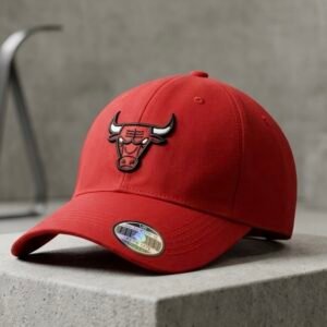 Fitted Cap Bull Red Size (56-57cm)