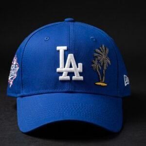 FITTED CAP Blue (LA) (Size 56-57cm)