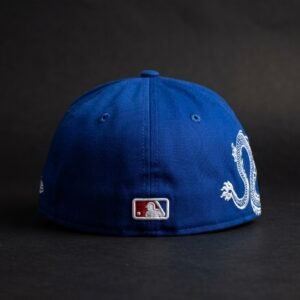 FITTED CAP DRAGON (LA) BLUE (Size 56-57cm)