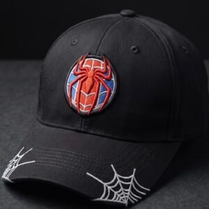 SPIDER LOGO CAPS