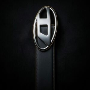 D Shape Black Belt