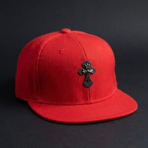 FITTED CH CAP RED (Size 56cm)