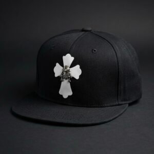 FITTED CH CAP BLACK (Size 56cm)