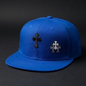 FITTED CH CAP BLUE (Size 56cm)