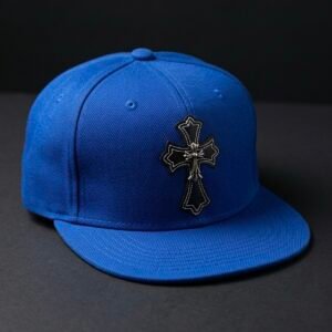 FITTED CH CAP BLUE (Size 56cm)